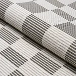 Schumacher 84281 Morro Indoor/Outdoor Graphite fabric swatch