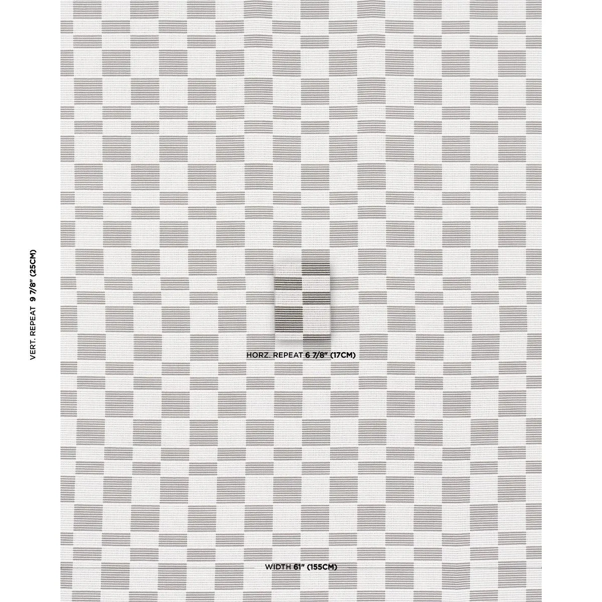 Schumacher 84281 Morro Indoor/Outdoor Graphite fabric swatch