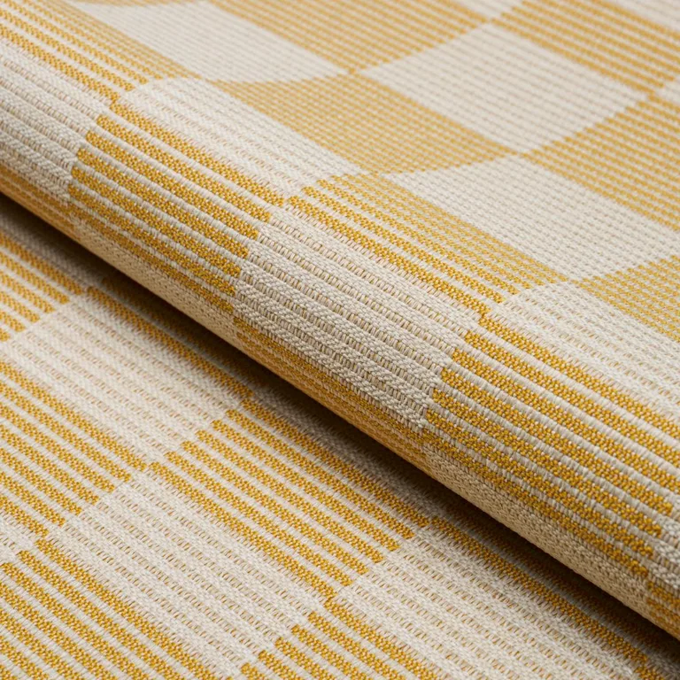 Schumacher 84282 Morro Indoor/Outdoor Maize fabric swatch