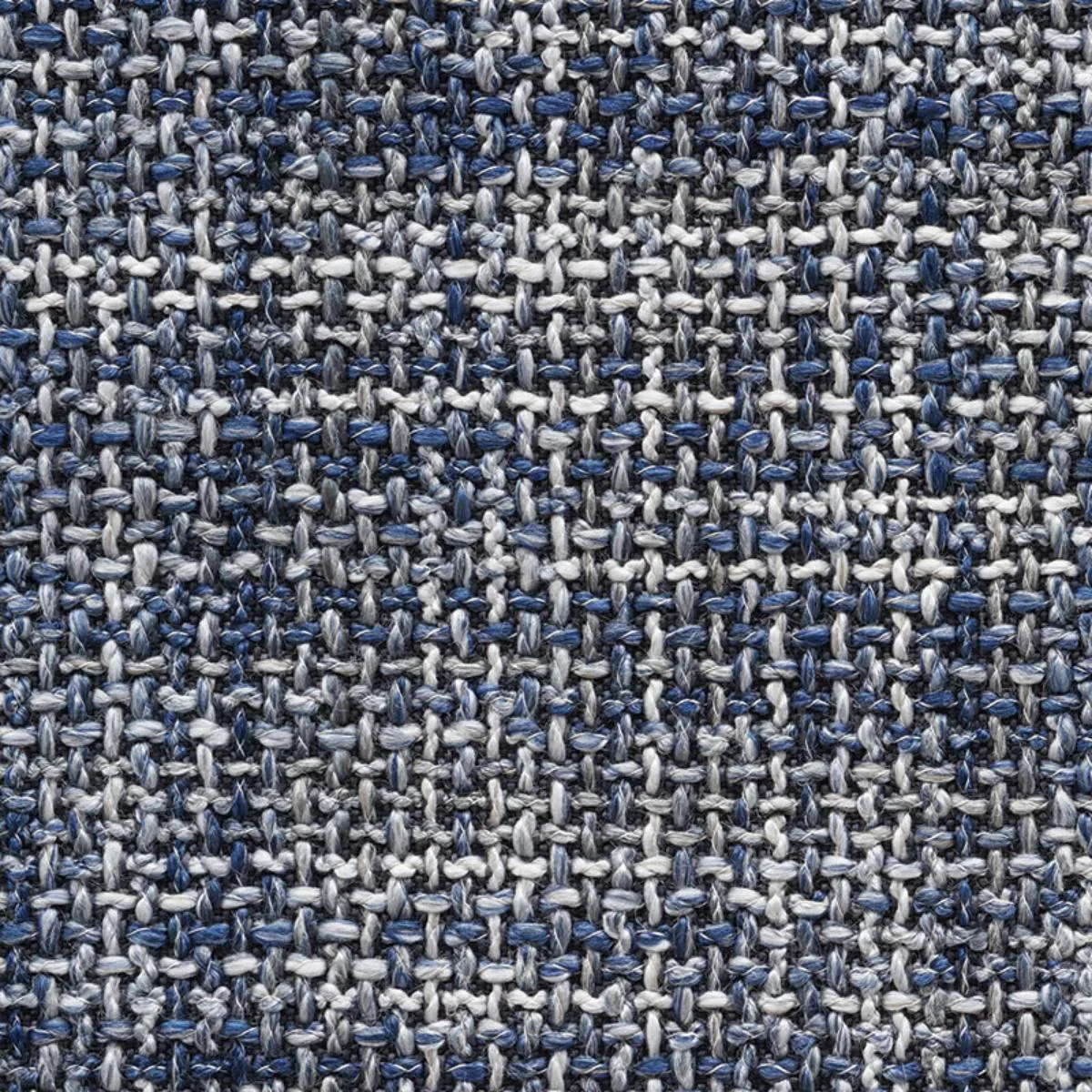 Schumacher 73372 Morrow Indigo fabric swatch
