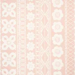Schumacher 179871 Mrs. Howell Blush fabric swatch