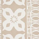 Schumacher 179870 Mrs. Howell Natural fabric swatch