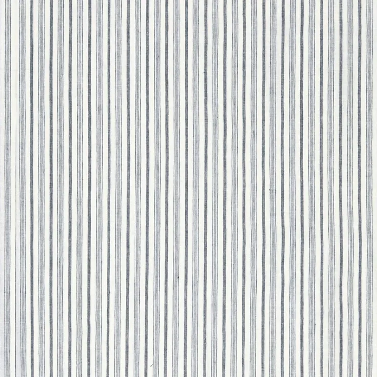 Schumacher 67220 Muir Linen Sheer Denim fabric swatch