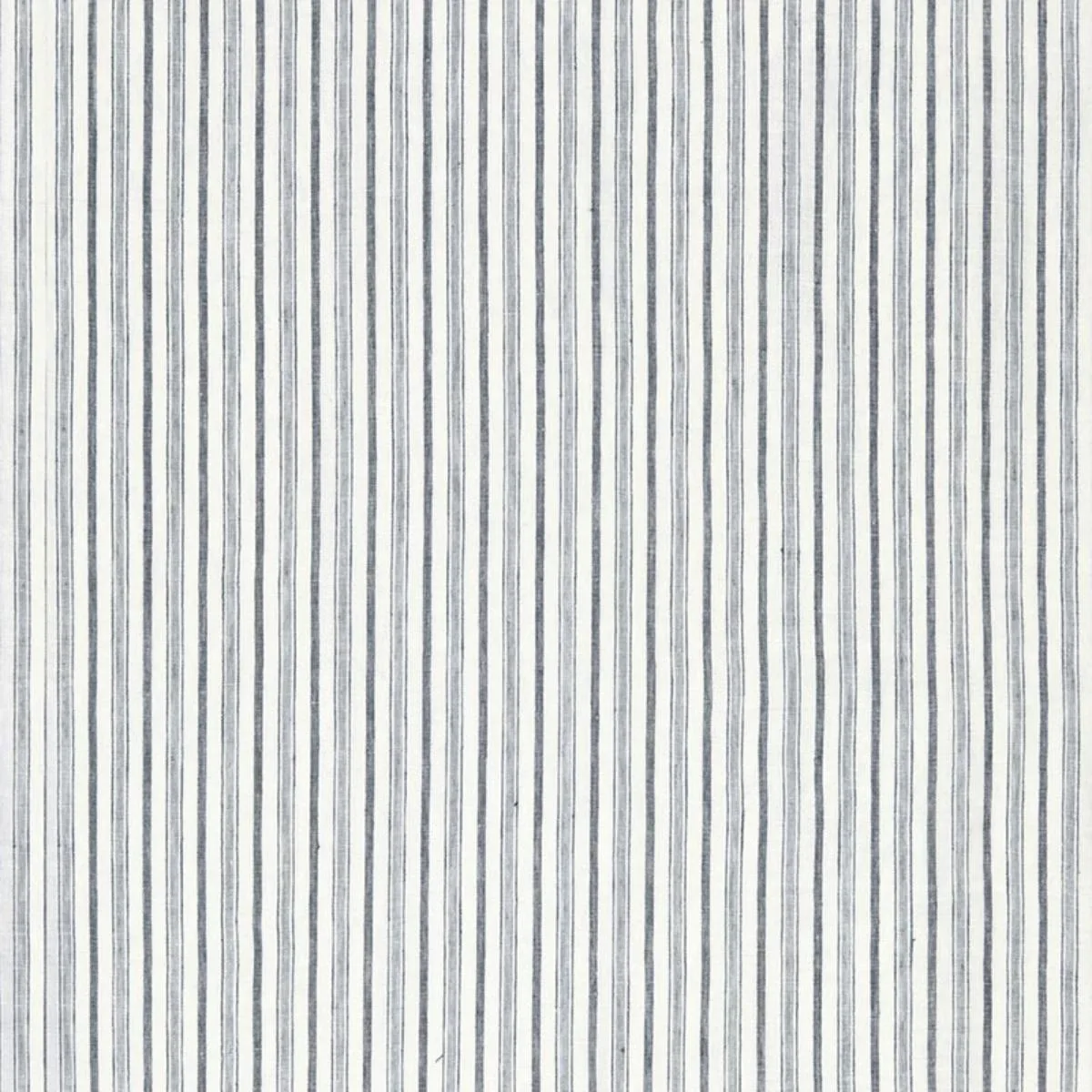 Schumacher 67220 Muir Linen Sheer Denim fabric swatch