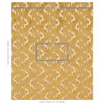 Schumacher 80321 Murat Velvet Gold fabric swatch
