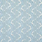 Schumacher 80320 Murat Velvet Sky fabric swatch