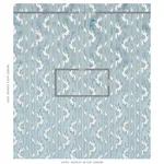 Schumacher 80320 Murat Velvet Sky fabric swatch