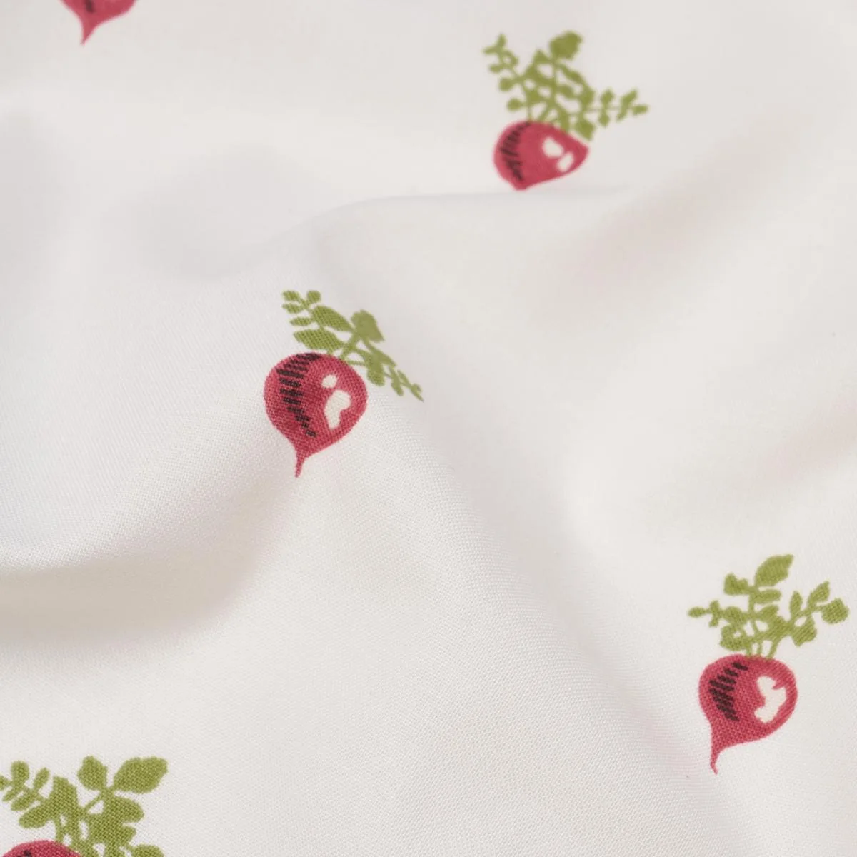 Schumacher 182500 My Little Radish Red fabric swatch