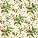 Schumacher 180101 Myers Fern Linen Document fabric swatch