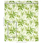 Schumacher 180100 Myers Fern Linen Tropical fabric swatch