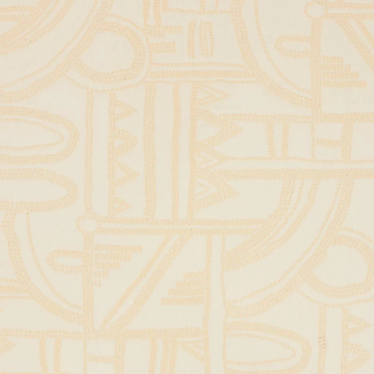 Schumacher 71920 Nadia Matelassé Ivory fabric swatch