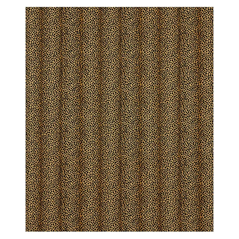 Schumacher 64734 Nakuru Linen Velvet Leopard fabric swatch