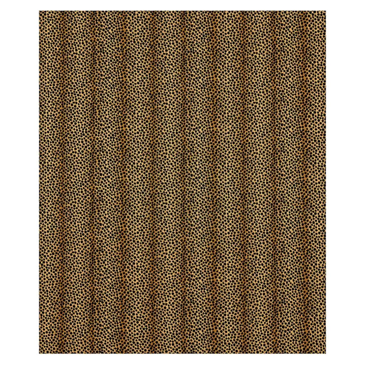 Schumacher 64734 Nakuru Linen Velvet Leopard fabric swatch