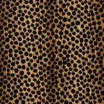 Schumacher 64734 Nakuru Linen Velvet Leopard fabric swatch