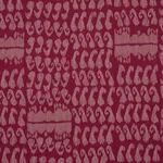 Schumacher 80382 Nallamala Fabric Garnet fabric swatch