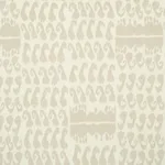 Schumacher 80380 Nallamala Fabric Ivory fabric swatch