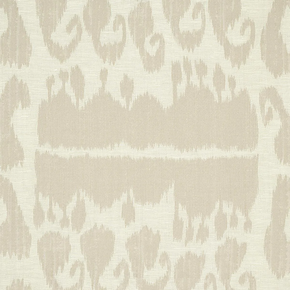 Schumacher 80380 Nallamala Fabric Ivory fabric swatch