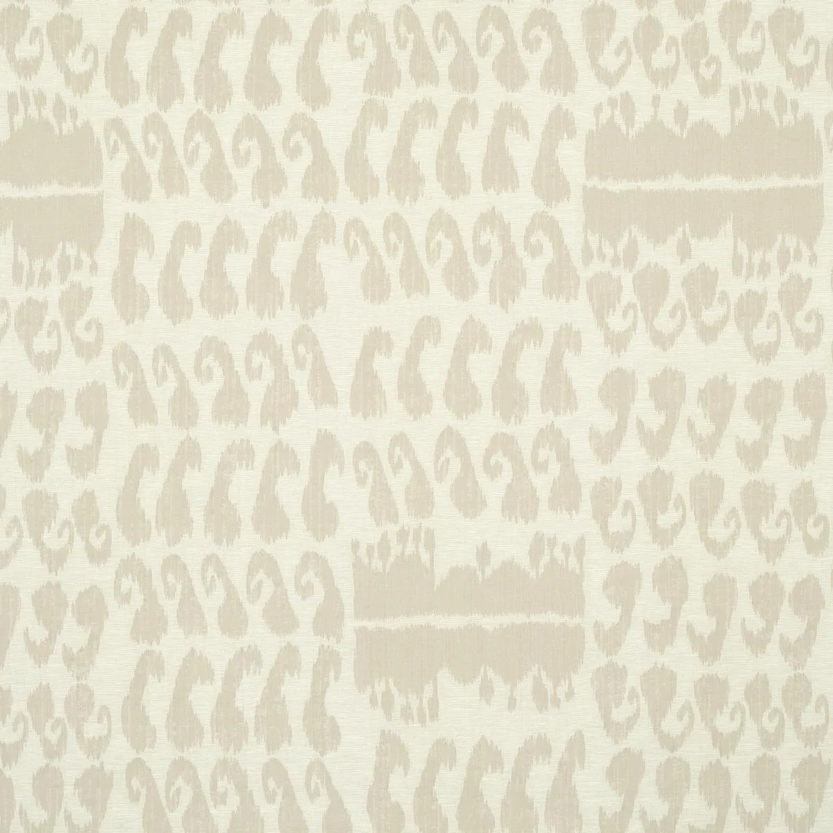 Schumacher 80380 Nallamala Fabric Ivory fabric swatch