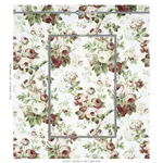 Schumacher 177201 Nancy Floral Grisaille fabric swatch