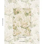 Schumacher 177206 Nancy Floral Ivory fabric swatch