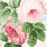 Schumacher 177203 Nancy Floral Petal fabric swatch