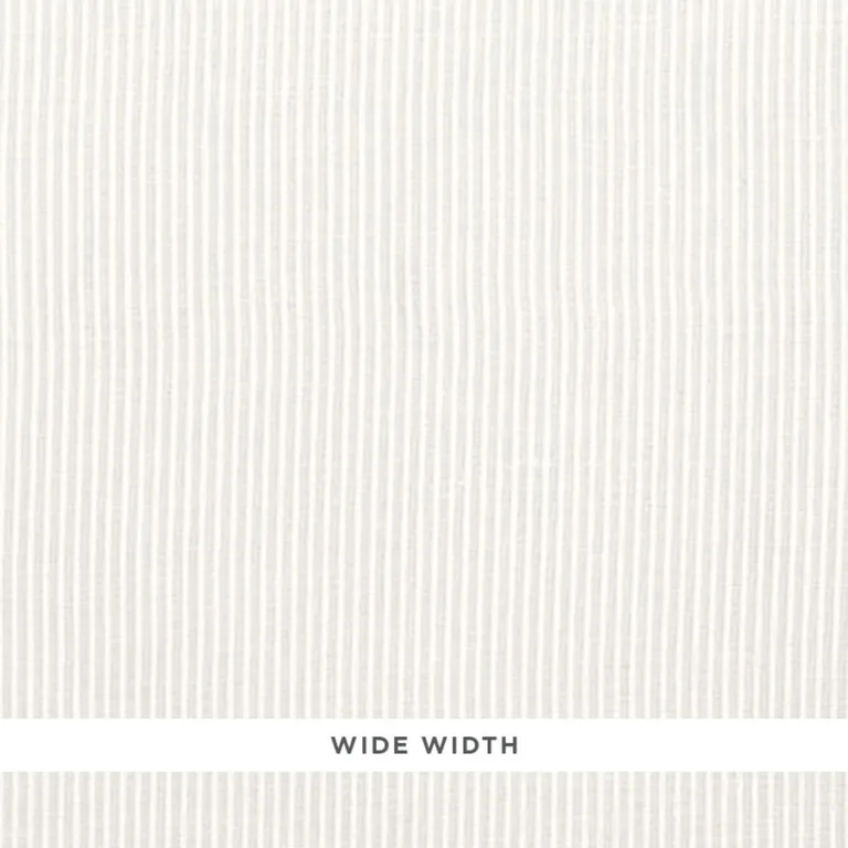 Schumacher 62870 Nassau Sheer Coconut fabric swatch