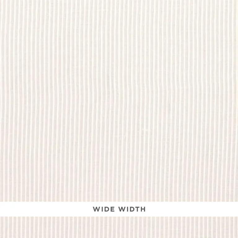 Schumacher 62871 Nassau Sheer Vanilla fabric swatch