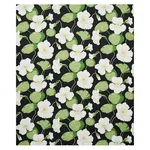 Schumacher 179490 Nasturtium Noir fabric swatch