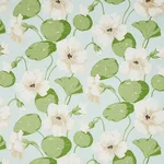 Schumacher 179491 Nasturtium Sky fabric swatch