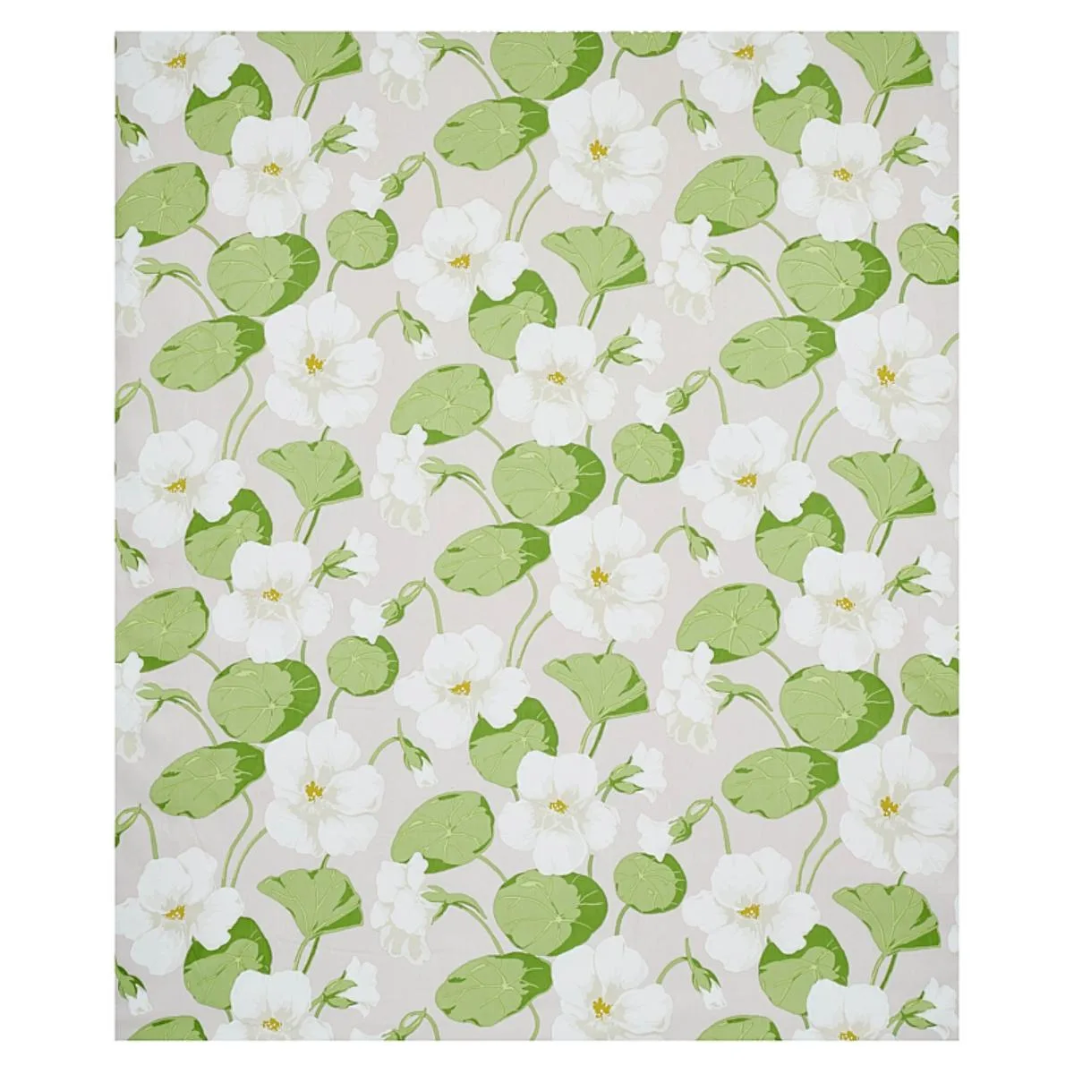 Schumacher 179491 Nasturtium Sky fabric swatch