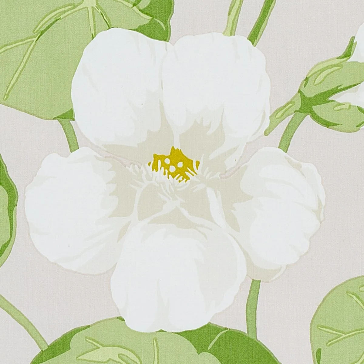Schumacher 179492 Nasturtium Stone fabric swatch