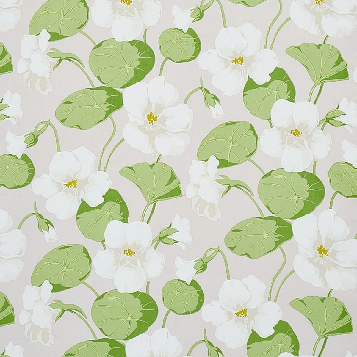Schumacher 179492 Nasturtium Stone fabric swatch