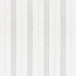 Schumacher 177701 Nauset Stripe Grey fabric swatch
