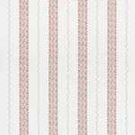 Schumacher 177703 Nauset Stripe Sienna fabric swatch