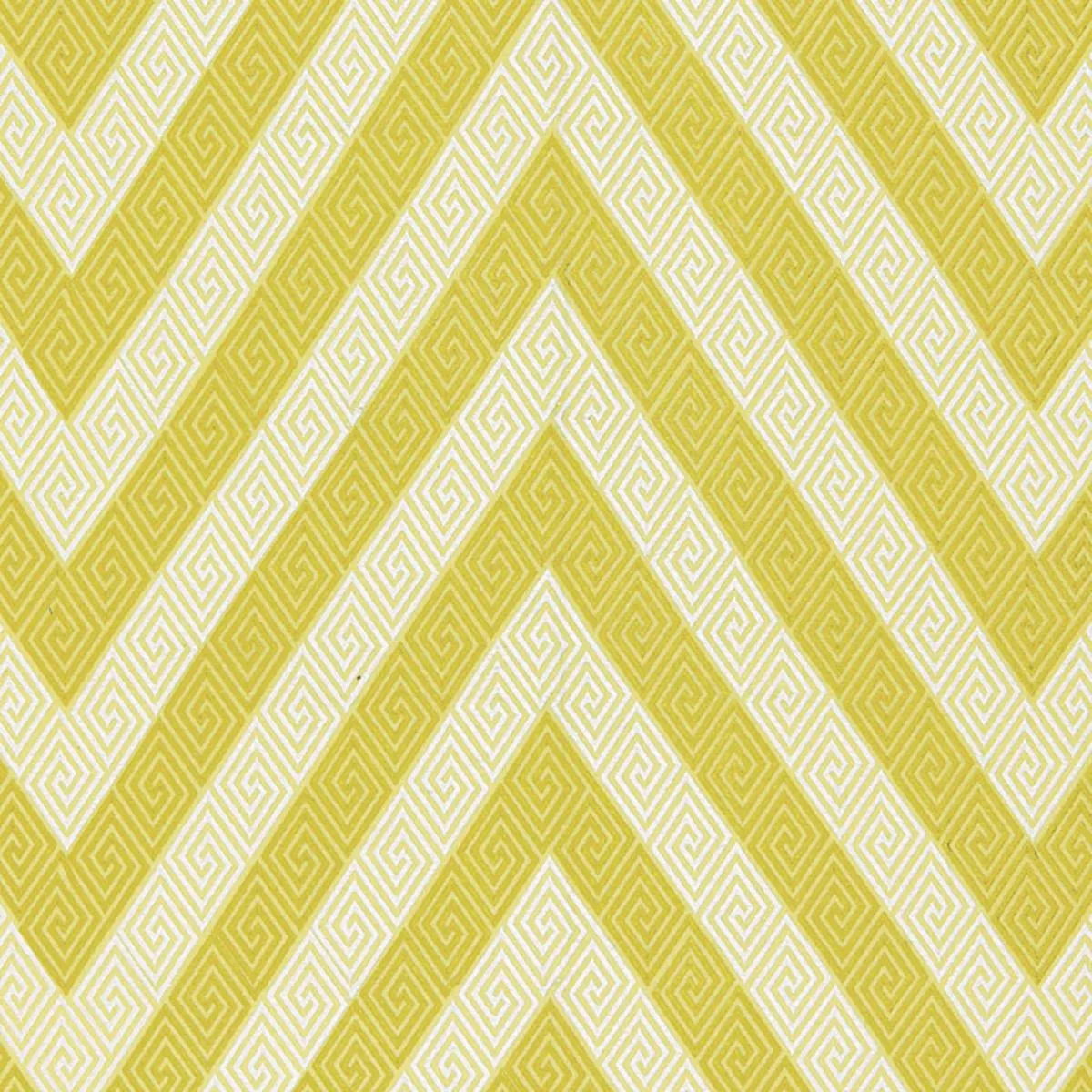 Schumacher 65790 Nebaha Embroidery Citron fabric swatch