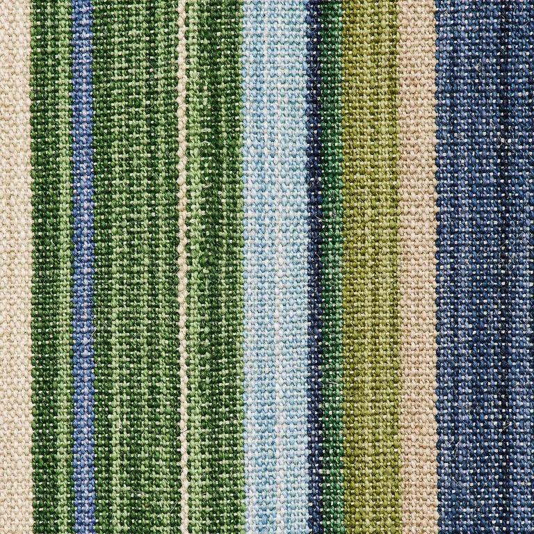 Schumacher 74413 Nevado Verde fabric swatch