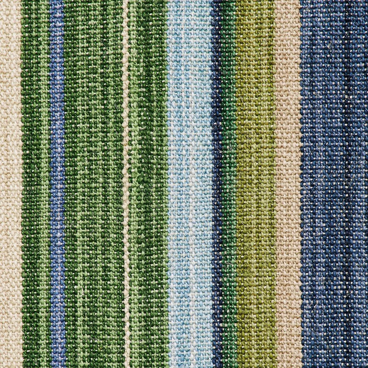 Schumacher 74413 Nevado Verde fabric swatch