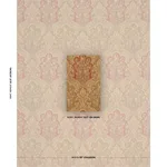 Schumacher 64591 New Castle Paisley Tuscan fabric swatch