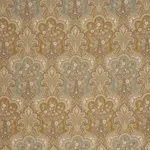 Schumacher 64592 New Castle Paisley Venetian fabric swatch