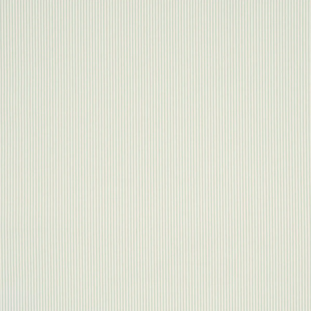 Schumacher 1230034 Newport Poplin Stripe Aqua fabric swatch