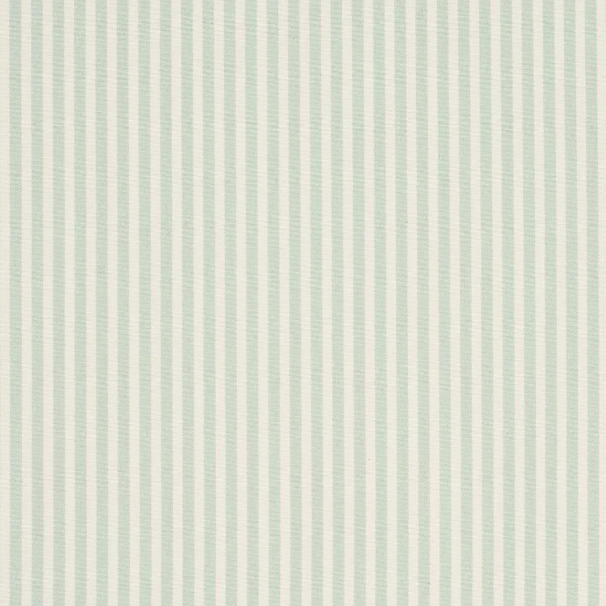 Schumacher 1230034 Newport Poplin Stripe Aqua fabric swatch
