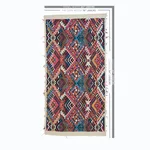 Schumacher 79280 Nica Hand Woven Brocade Rosa fabric swatch