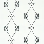 Schumacher 78200 Nicolette Embroidery Ivory fabric swatch