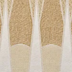 Schumacher 86942 Nightfall Skyline Antique Gold fabric swatch
