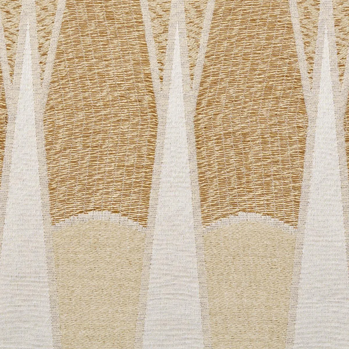 Schumacher 86942 Nightfall Skyline Antique Gold fabric swatch