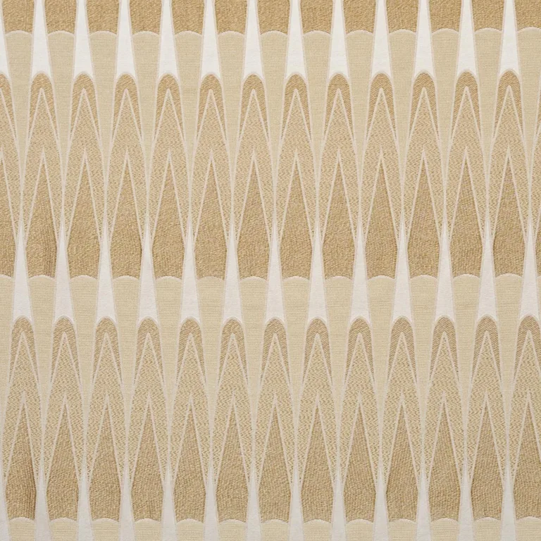 Schumacher 86942 Nightfall Skyline Antique Gold fabric swatch