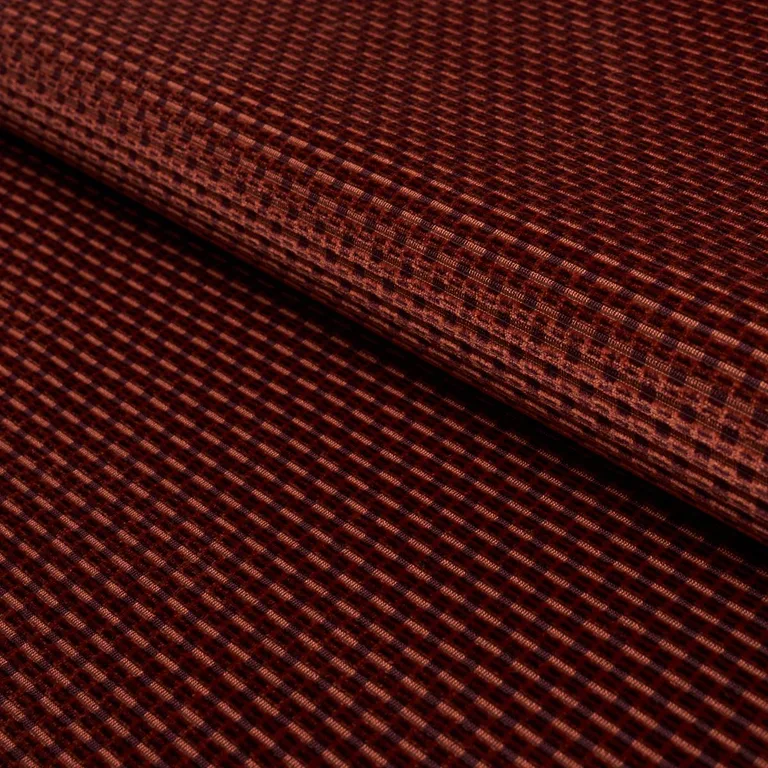 Schumacher 86811 Nikki Performance Saffron fabric swatch