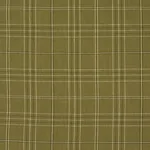 Schumacher 80303 Nils Plaid Linen Grass fabric swatch