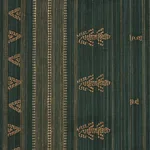 Schumacher 84061 Nima Embroidered Cotton Linen Jungle Green fabric swatch
