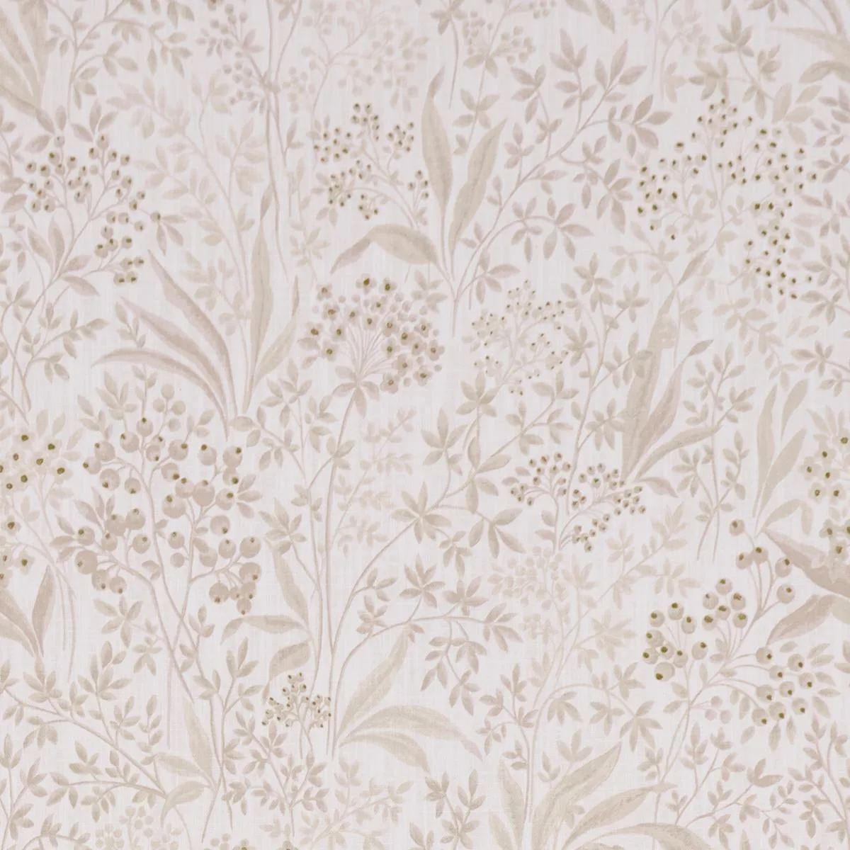 Schumacher 183021 Nocturne Stone And Gold fabric swatch